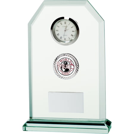 Jade Vitoria Multisport Glass Clock 160mm