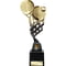 Innov8 Padel Plastic Trophy Gold & Black