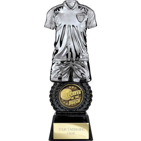 Intensity Football Player of Match Award Gunmetal & Carbon Black 260mm