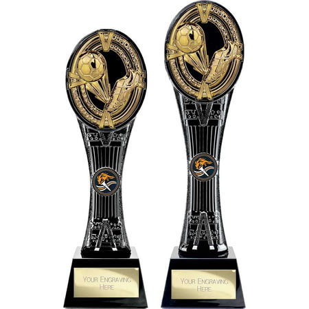 Maverick Extreme Tower Football Award Black & Fusion Gold