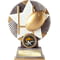 Pulse Star Rugby Award Antique Silver & Gold 150mm