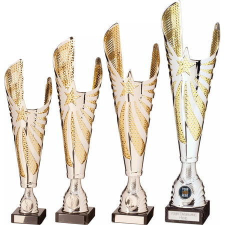 MegaStar Laser Cup Silver/Gold