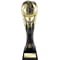 The Winning Goal Football Award Gold & Carbon Black