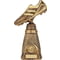 World Striker Deluxe Football Boot Award Antique Bronze & Gold