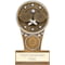 Ikon Tower Table Tennis Award Antique Silver & Gold