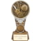 Ikon Tower Cricket Award Antique Silver & Gold