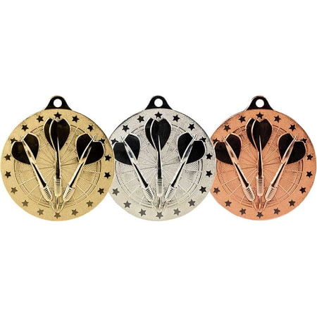 Cascade Stars Darts Medal 50mm