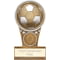 Ikon Tower Football Award Antique Silver & Gold