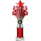 5 Star Multisport Tube Trophy Red and Silver