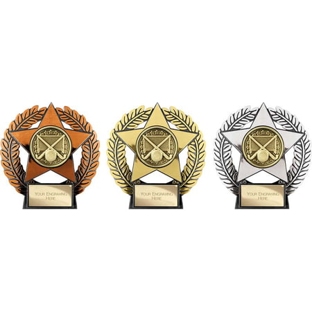 Emperor Star Hockey Plaque