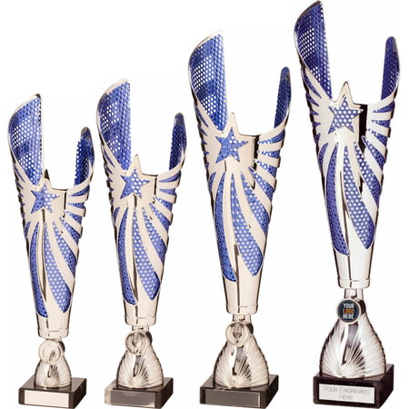 MegaStar Laser Cup Silver/Blue