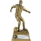 The Classic Football Male Figurine Metallic Antique Gold 400mm