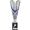 Monument Plastic Laser Cut Cup Silver & Blue