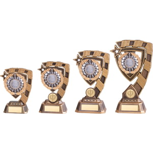 FREE Engraving 3 sizes Silver & Gold Nebula Cup Laser Cut Trophy Activity Award 
