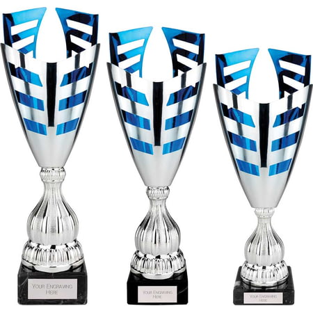Paramount Laser Cup Silver & Blue