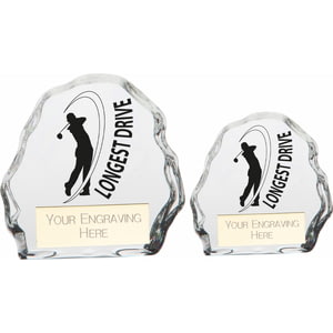 Mystique Longest Drive Glass Award