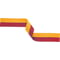 Medal Ribbon Red & Gold 395x22mm