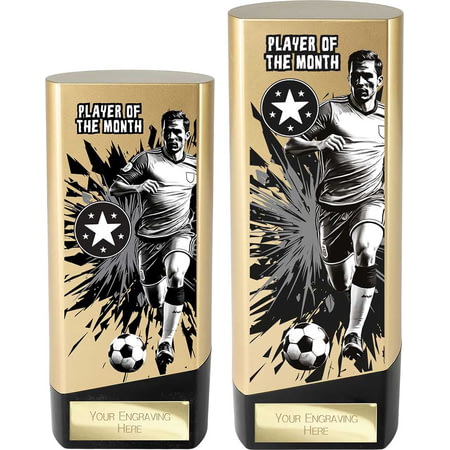 Prime Heavyweight Player of the Month Gold & Black