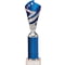 Hurricane Multisport Plastic Tube Cup Silver & Blue
