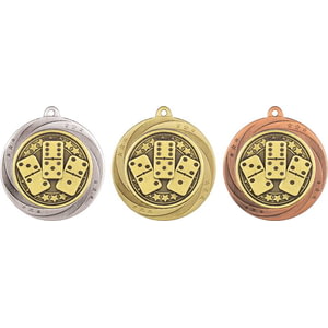 Superstar Dominoes Medal