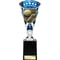 Cobra Star Cup Football Boot & Ball Silver & Blue