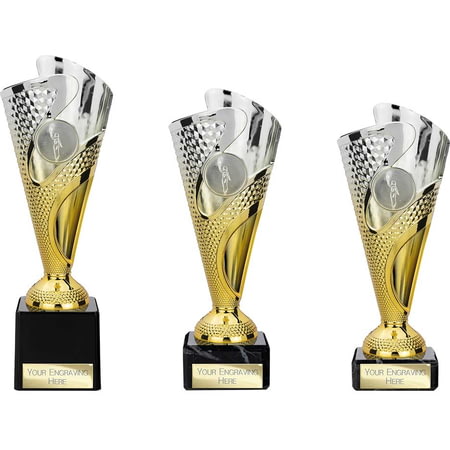 Rodeo Trophy Silver & Gold