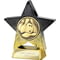 Superstar Ten Pin Bowling Award Black & Gold