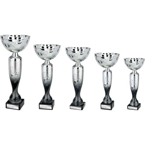 Eruption Silver Cup Platinum & Carbon Black