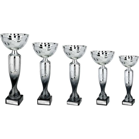 Eruption Silver Cup Platinum & Carbon Black