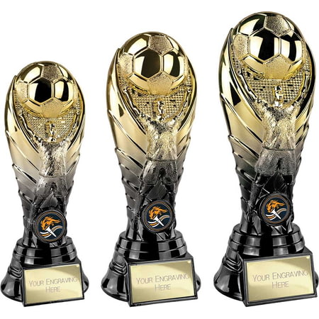 The Winning Goal Football Heavyweight Gold & Carbon Black