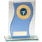 Azzuri Wave Multisport Mirror Glass Award Blue & Silver