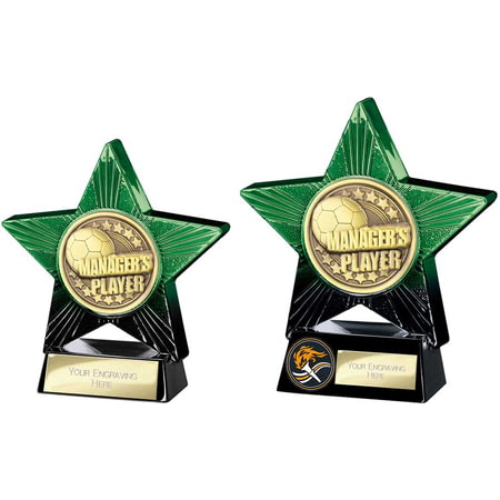 Superstar Managers Player Award Green & Black
