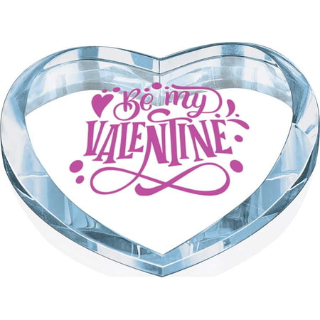 Passion Heart Paperweight 90mm (20mm Width)