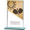 Mustang Pickleball Glass Award