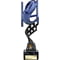 Innov8 Rugby Plastic Trophy Blue & Black