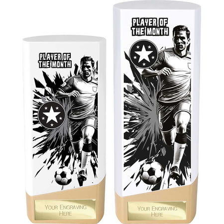 Prime Heavyweight Player of the Month White & Gold