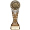 Ikon Tower Golf Award Antique Silver & Gold