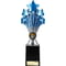 5 Star Trophy Blue and Silver