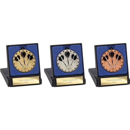 Cascade Stars Darts Medal & Box 50mm