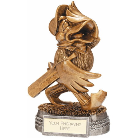 Golden Duck Cricket Award 155mm