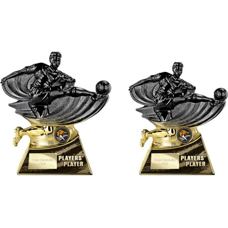 Power Strike Football Players Player Carbon Black & Gold 200mm