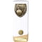 Prime Cobra Netball Award White & Gold 190mm