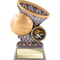 Smash Netball Award Antique Silver & Gold 160mm