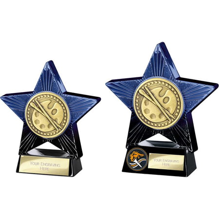 Superstar Art Award Blue & Black