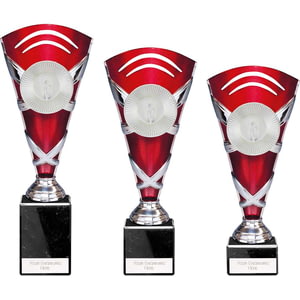 X Factors Multisport Cup Silver & Red