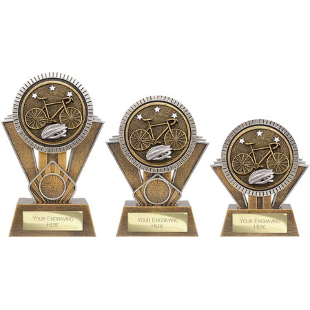 Apex Ikon Cycling Award Gold & Silver