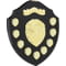 Mountbatten Annual Shield Black & Gold 21yr
