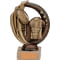 Renegade Rugby Legend Award Antique Bronze & Gold