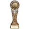 Ikon Tower Basketball Award Antique Silver & Gold