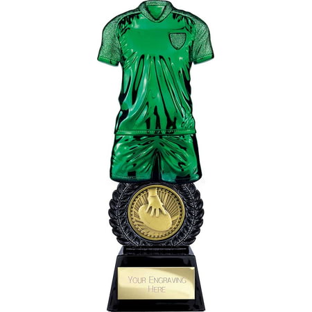 Intensity Rugby Award Green & Carbon Black 260mm